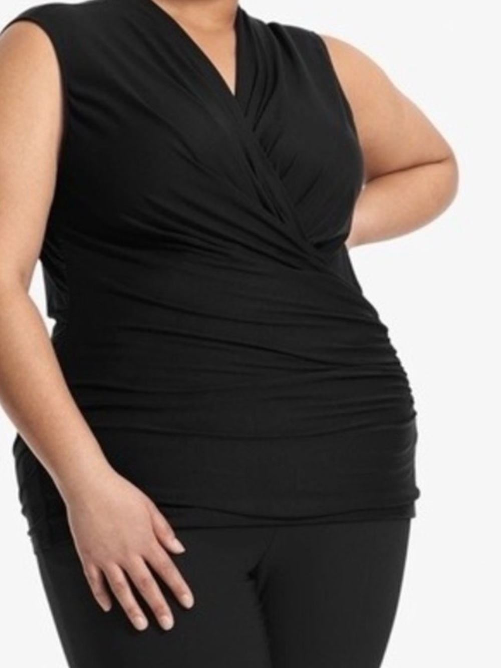 MM Lafleur Bixen Sleeveless Wrap Top